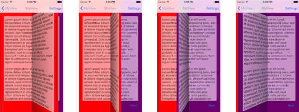 In This Blog Post I'll Look At How To Implement A Custom - Swift Flip Animation (600x226), Png Download