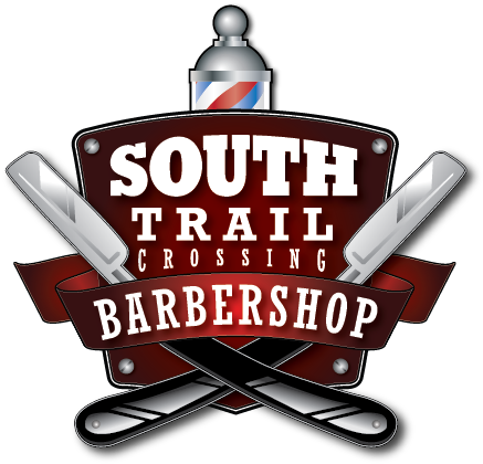 Stc Barbershop - South Trail Barber Shop (442x483), Png Download