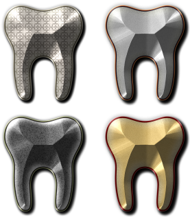 Steel Teeth Collection, Steel Teeth Collection, Teeth, - Steel (360x360), Png Download