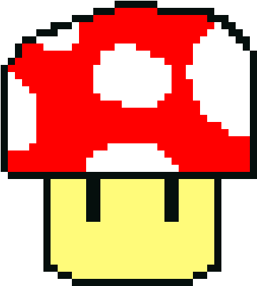Mario Mushroom (370x400), Png Download