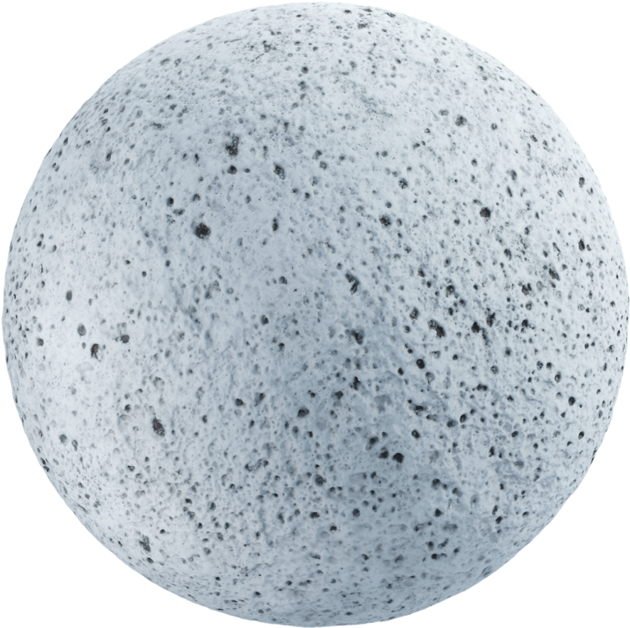 Groundsnowpitted001 Sphere - Portable Network Graphics (1000x1000), Png Download