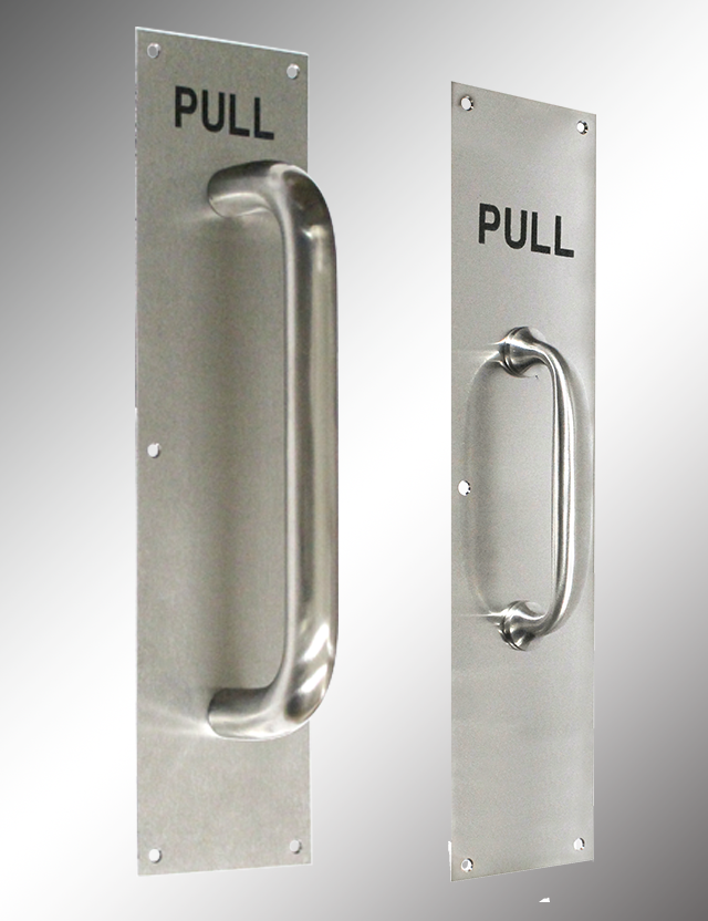 Stainless Steel Pull Plate - House Numbering (640x832), Png Download