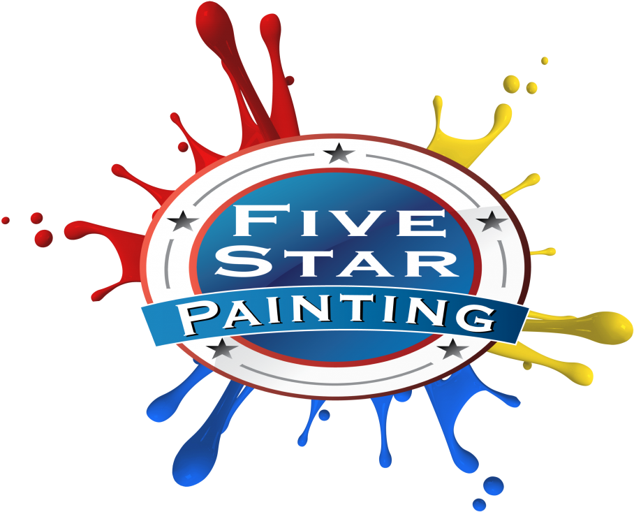 Free Home Painting Estimate - Five Star Painting Logo (1024x751), Png Download