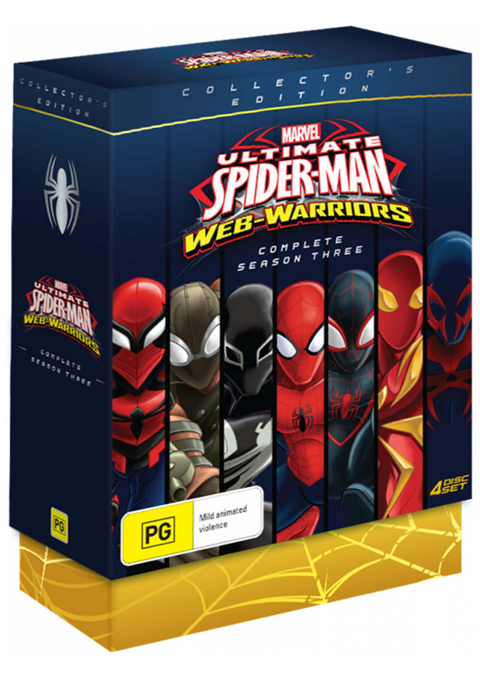 Season 3 - Ultimate Spider Man Complete Series (942x1333), Png Download