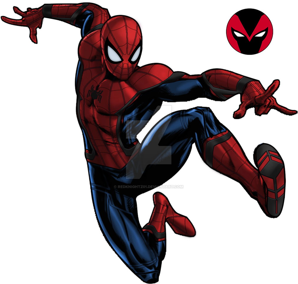 Image Result For Spiderman Swinging Drawing - Spider Man Insomniac Png (1024x970), Png Download