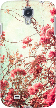 Bougainvillea Vintage Floral Samsung Galaxy & Iphone - Ladies' Long Chain Flower Blessing Necklaces Bronze (480x480), Png Download
