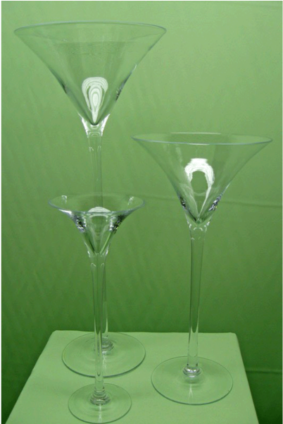 12 Pack, Jumbo Martini Glass Vase, 16, 20, 23 Inch - Jumbo Martini Glass Vase Centerpiece (600x600), Png Download