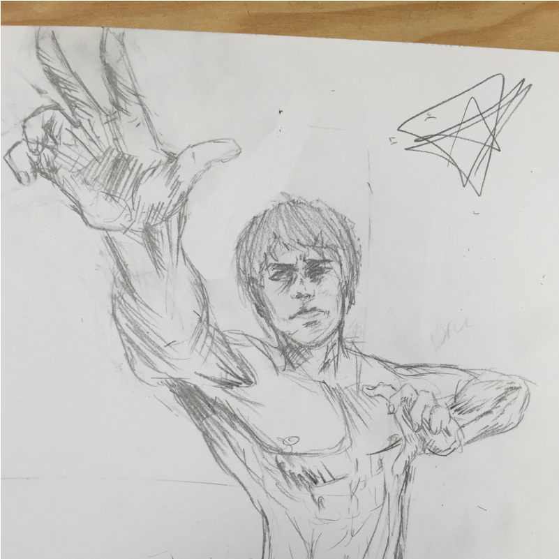 Pause - Sketch (1100x800), Png Download