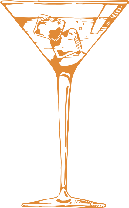 The History Of Liquor - Cocktail Glass Vector (550x700), Png Download