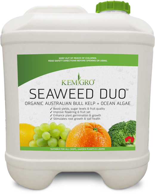 Kemgro Crop Solutions Seaweed Duo Fertiliser 20 Litre - Bio Stimulant (660x746), Png Download