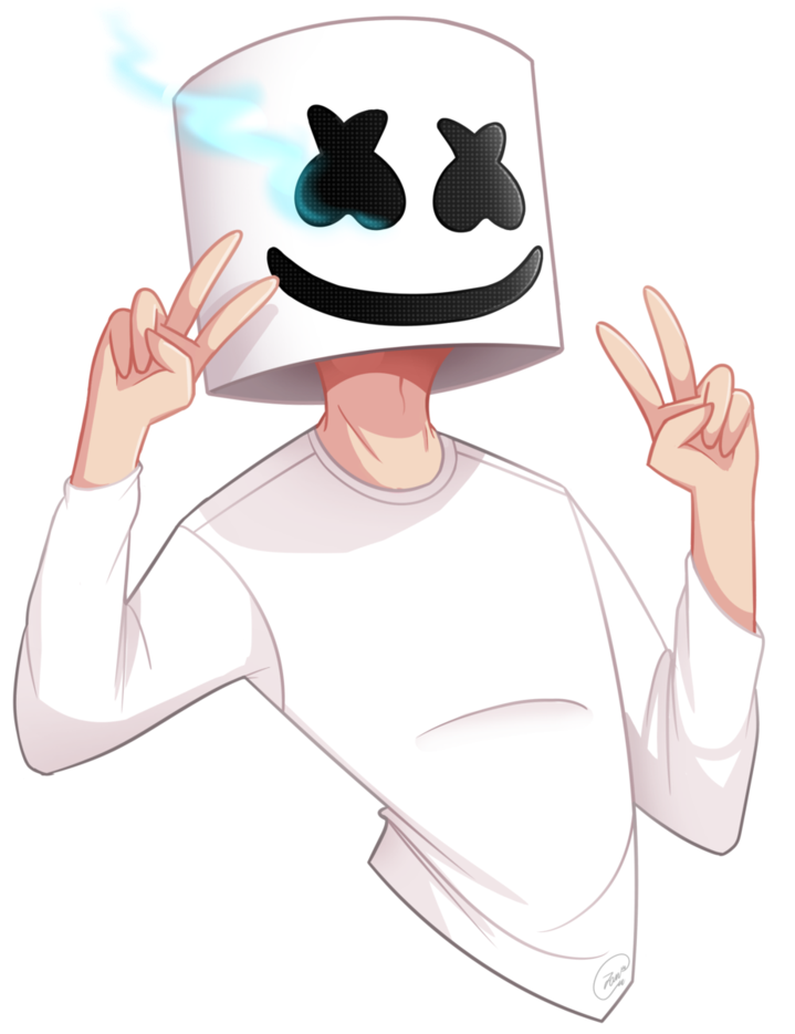 Marshmello By Zandiazz Music Wallpaper, Dubstep, Marshmallows