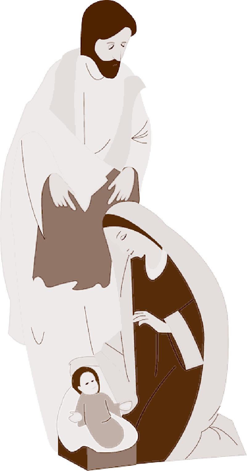 Mb Image/png - Nativity Scene Clip Art (800x1523), Png Download