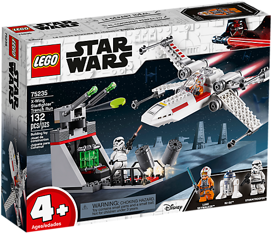 X-wing Starfighter™ Trench Run - Lego X Wing Trench Run (800x600), Png Download