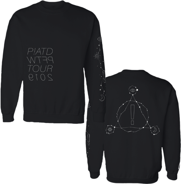 Panic At The Disco - Illuminate World Tour Hoodie (600x600), Png Download