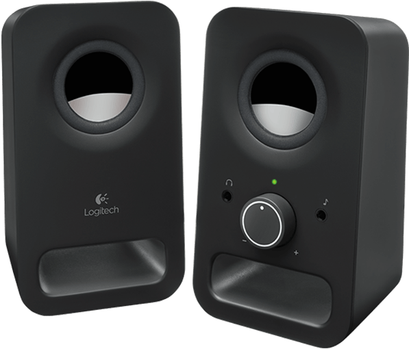 Bocinas Logitech Z323 - Logitech Z150 Multimedia Speakers Midnight Black (600x600), Png Download