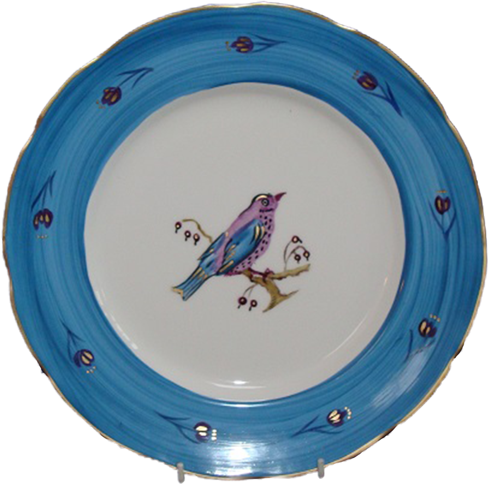 Dinner Plate Blue Bird - Plate (1890x1890), Png Download