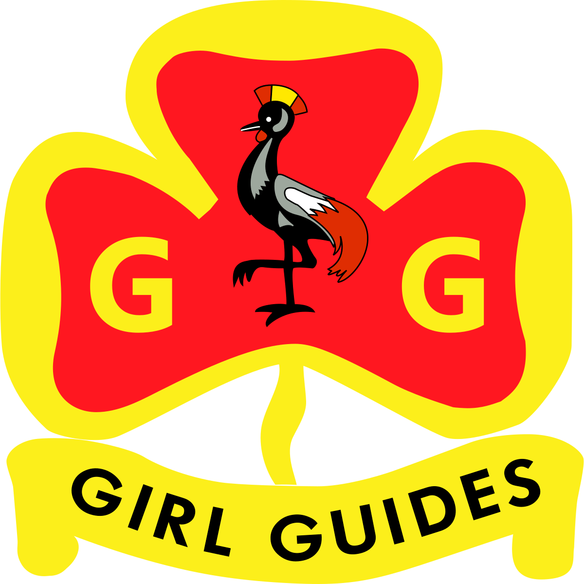 Uganda Girl Guides Girl Scouts - Federation Of Uganda Football Associations (1200x1200), Png Download