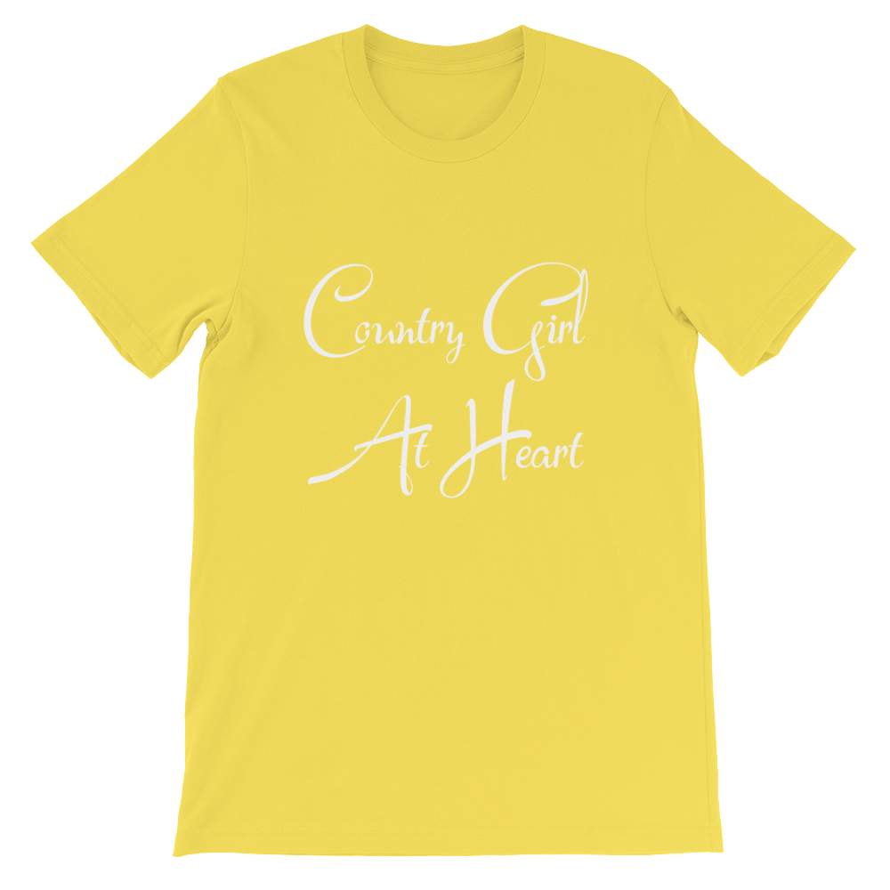 Country Girl At Heart Short Sleeve Unisex T Shirt Blissfully - Mr Beast T Shirt (1000x1000), Png Download