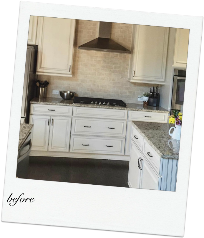 Traditional Kitchen Makeover Reveal - Kitchen (700x816), Png Download
