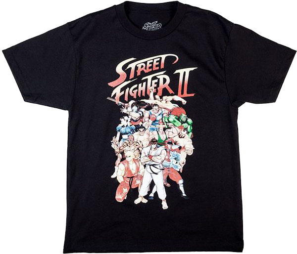 Street Fighter Group Classic Tee - Street Fighter 2 (700x700), Png Download