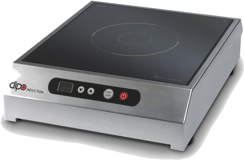 Counter Top Induction Cooker - Induction Cooking (1000x701), Png Download