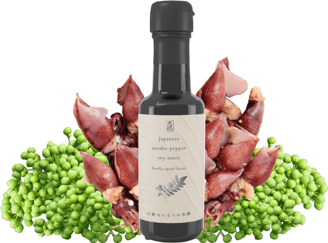 Japanese Sansho-pepper Soy Sauce - Grape (800x550), Png Download