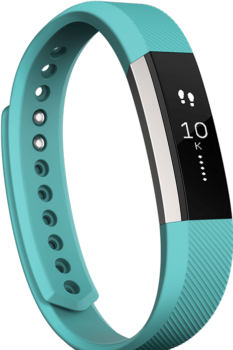 Fitbit Alta - Fitbit Alta Teal Small (885x744), Png Download