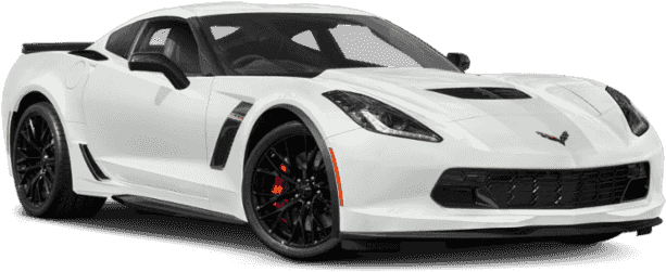 New 2019 Chevrolet Corvette Z06 - White 2018 Corvette Z06 (640x480), Png Download