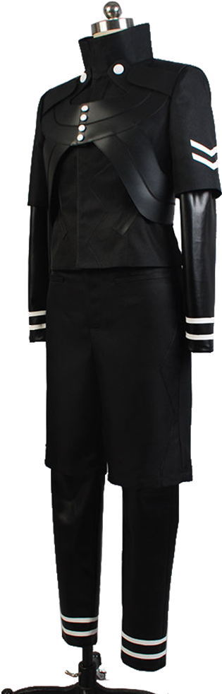 Tokyo Ghoul Ken Kaneki Jumpsuit The Eyepatch Cosplay - Tokyo Ghoul Kaneki Battle Suit (667x1001), Png Download