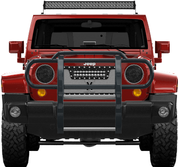 Jeep Wrangler Unlimited'08 By 18wheeler - Jeep (1004x500), Png Download