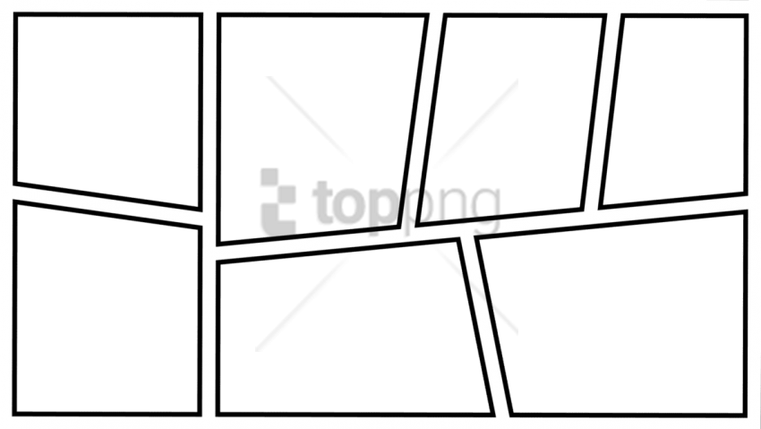 Free Png Comic Frame Png Image With Transparent Background Comic Frame Png Full Size Png Download Seekpng