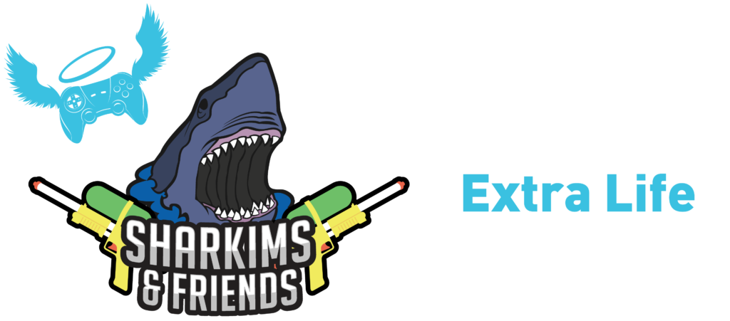 24hr Extra Life Fundraising Marathon & Raffle - Shark (1024x451), Png Download