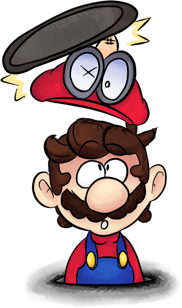 Super Mario Odyssey By Toonrinkuhd - Super Mario Odyssey Drawings (744x1073), Png Download