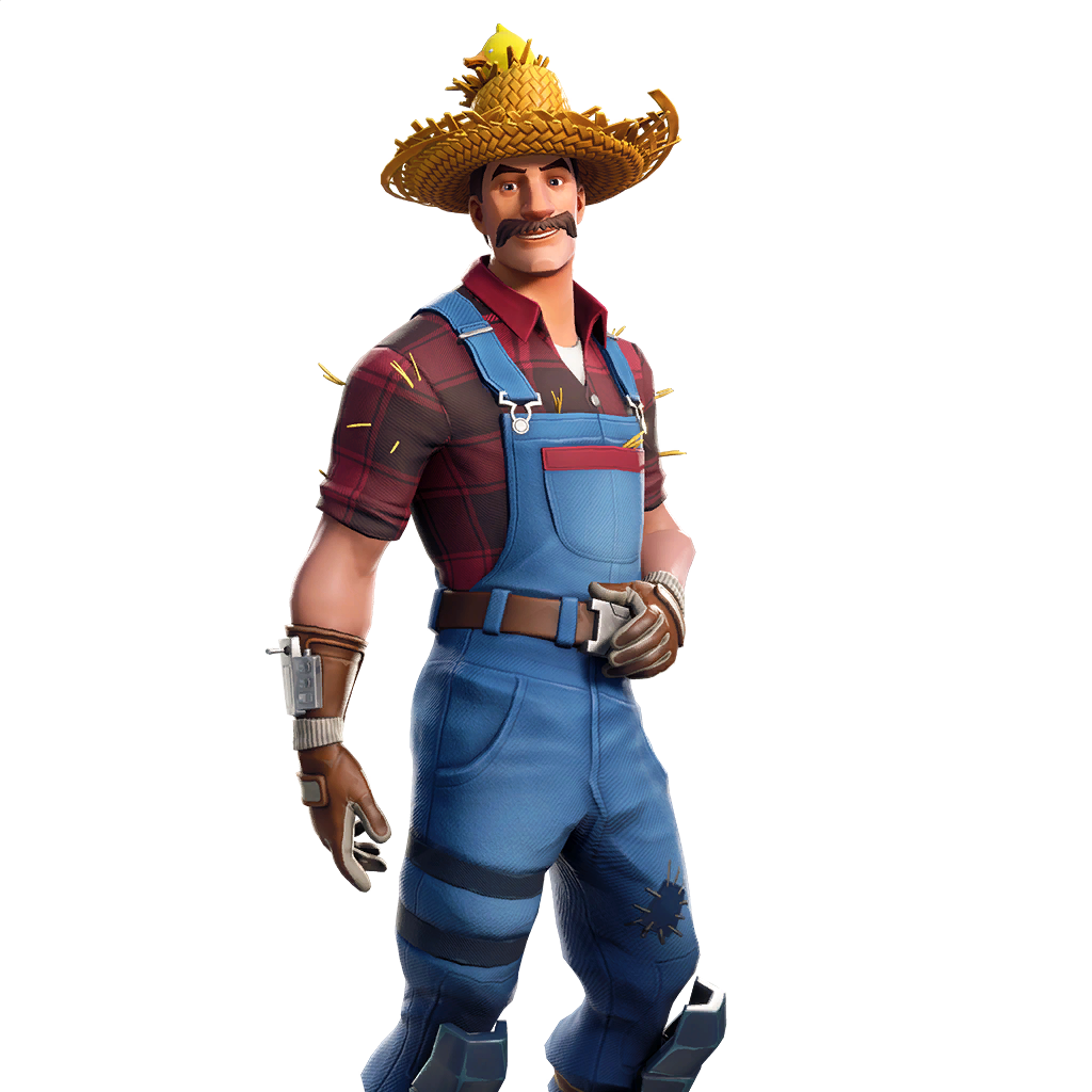 Hayseed Roll Up Your Sleeves And Battle The Field - Season 8 Leaked Skins (1024x1024), Png Download