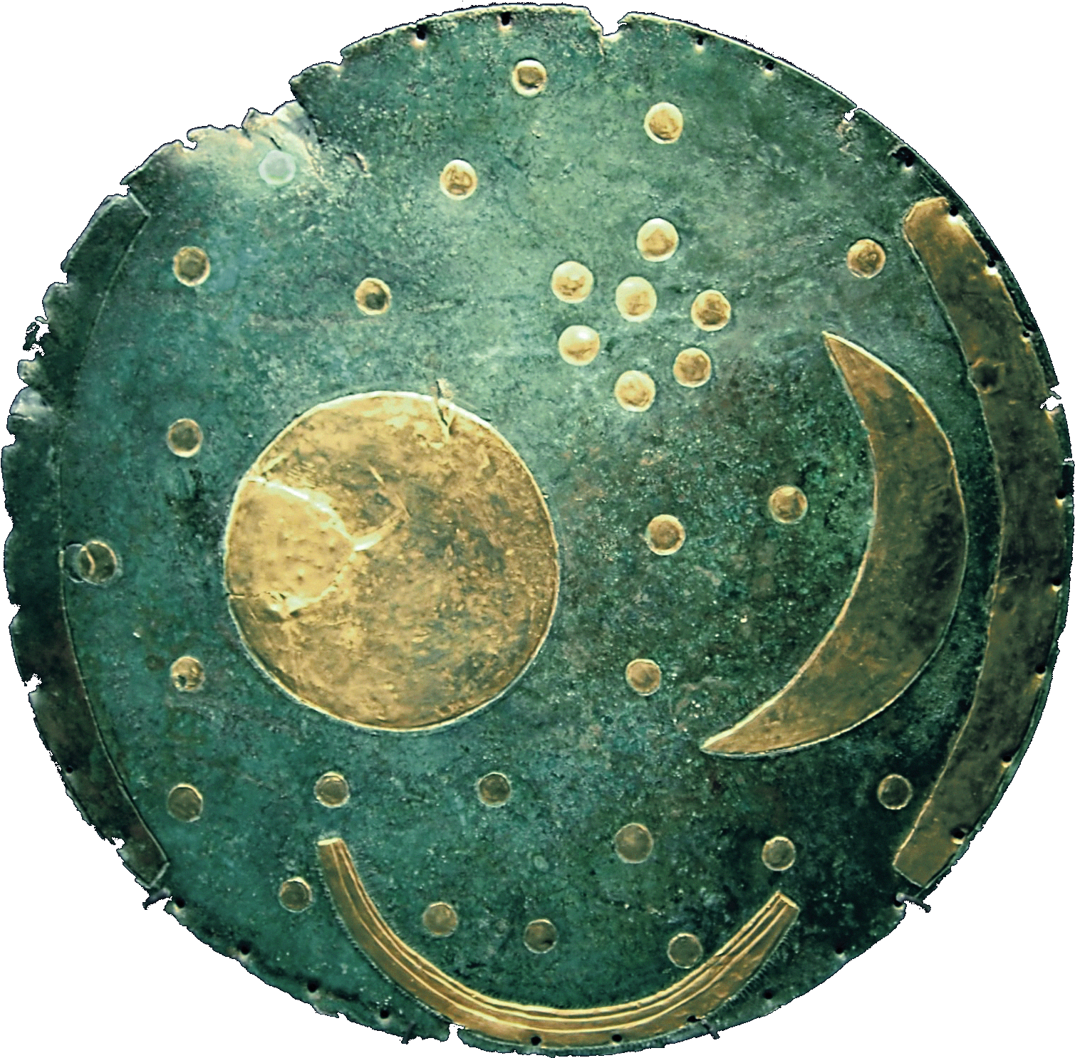 Nebra Scheibe - Nebra Sky Disk (1611x1584), Png Download