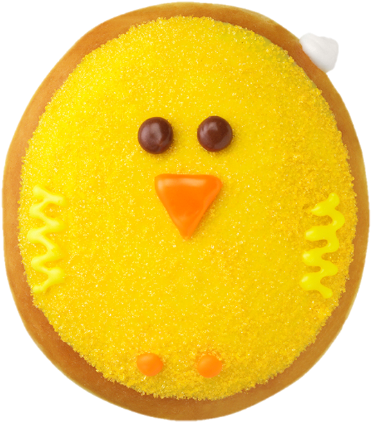 The Chick - Krispy Kreme Chick Donut (900x720), Png Download