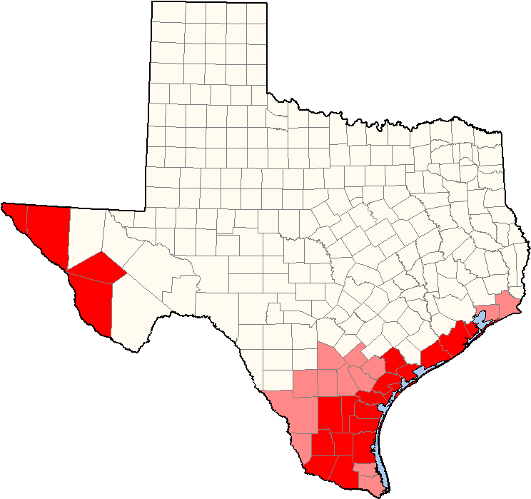 Counties Visited By The Narvaez Expedition - Diagram (800x720), Png Download