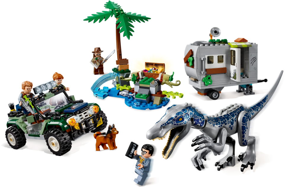 Lego Jurassic World 75935 Baryonyx Face Off The - Lego Jurassic World Sets 2019 (1000x685), Png Download
