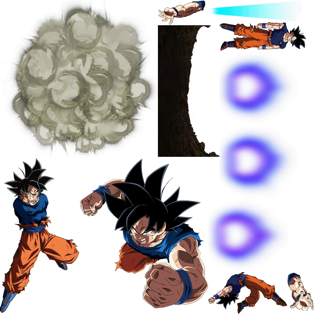 Transdimensional Instinct Goku & Transdimensional Instinct - Dragon Ball Goku Hd (1022x1021), Png Download