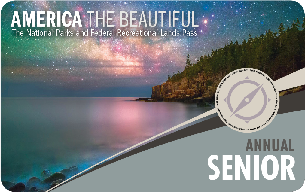 Annual Senior Pass - National Park Pass 2019 (1200x792), Png Download