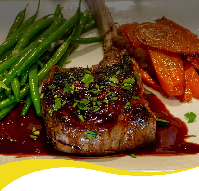 Mimmo's Italian Restaurant And Bar - Pork Steak (640x1136), Png Download