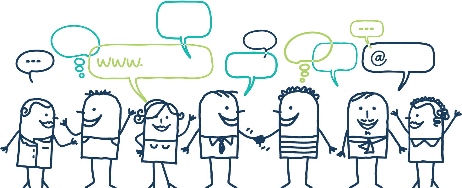 Contrary To What Some Of The Glorified Pop Culture - Networking Cartoon (1500x605), Png Download