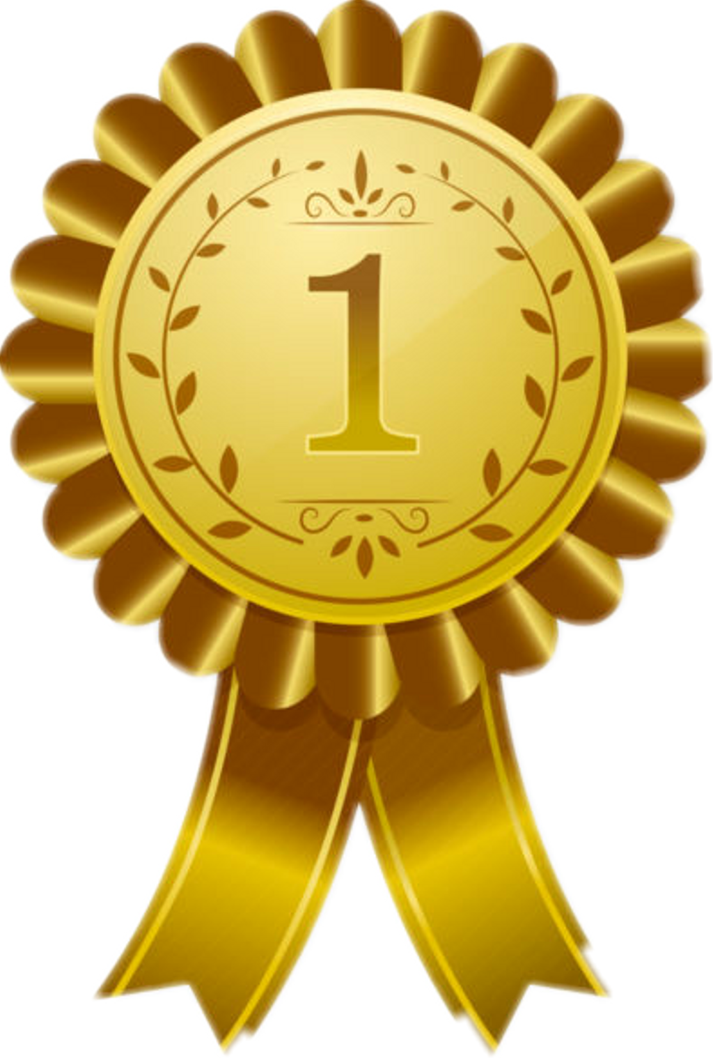 #award #ribbon #gold - Ribbon (1024x1518), Png Download