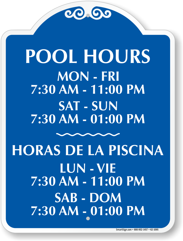 Zoom, Price, Buy - Swimming Pool Rules Signs (608x800), Png Download