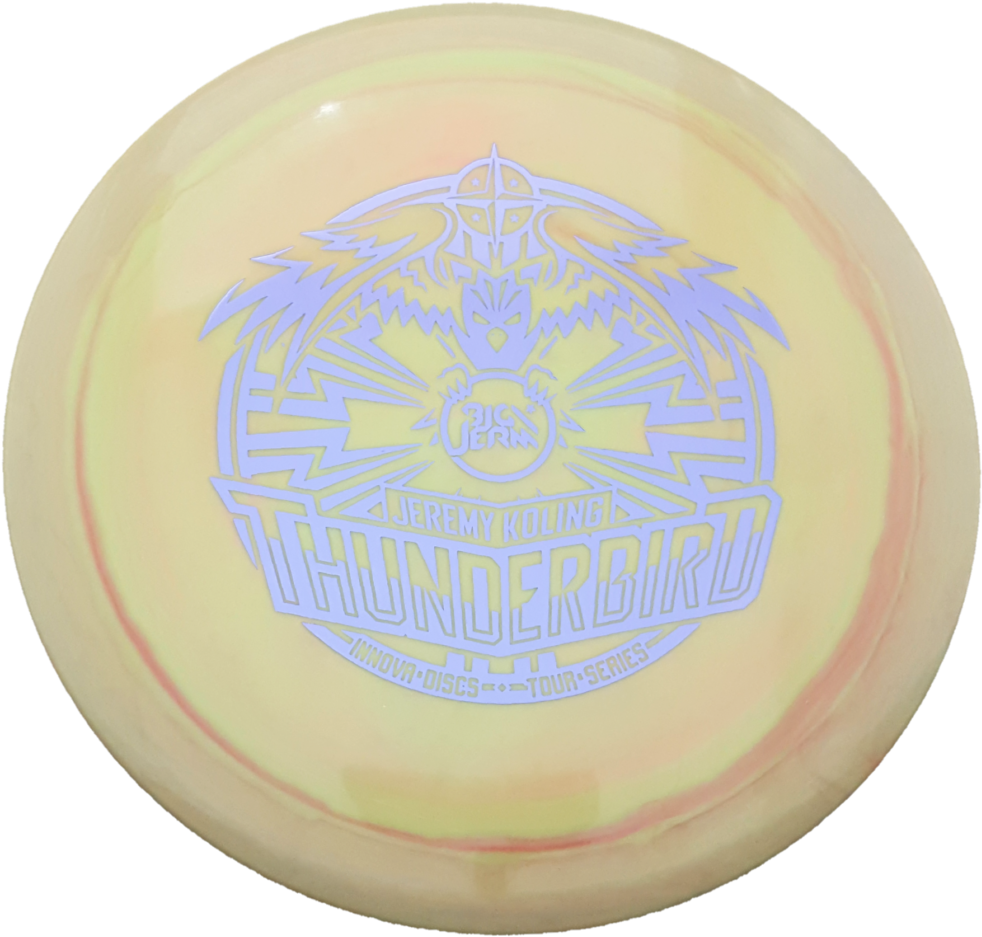 Innova Thunderbird Swirly Star Jeremy Koling Tour Series - Circle (1080x1080), Png Download