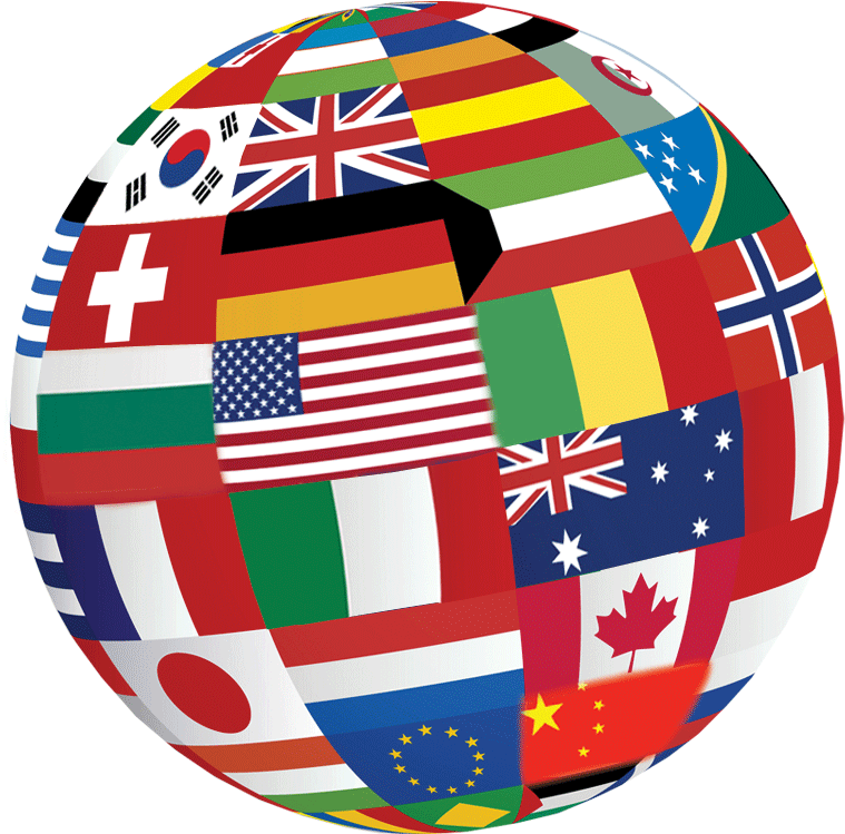 H3 Global Companies - Clip Art International Food (837x837), Png Download