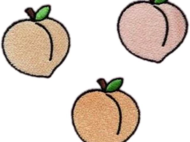 Grunge Clipart Transparent - Peach Png (640x480), Png Download