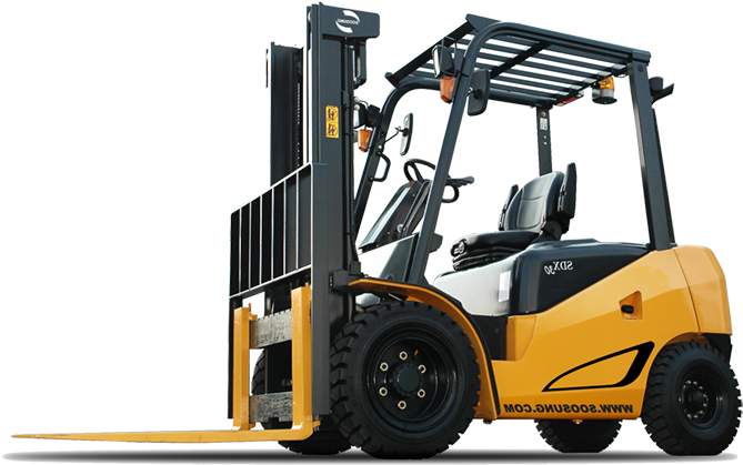 Aaa-forklift7 - Forklift (750x458), Png Download
