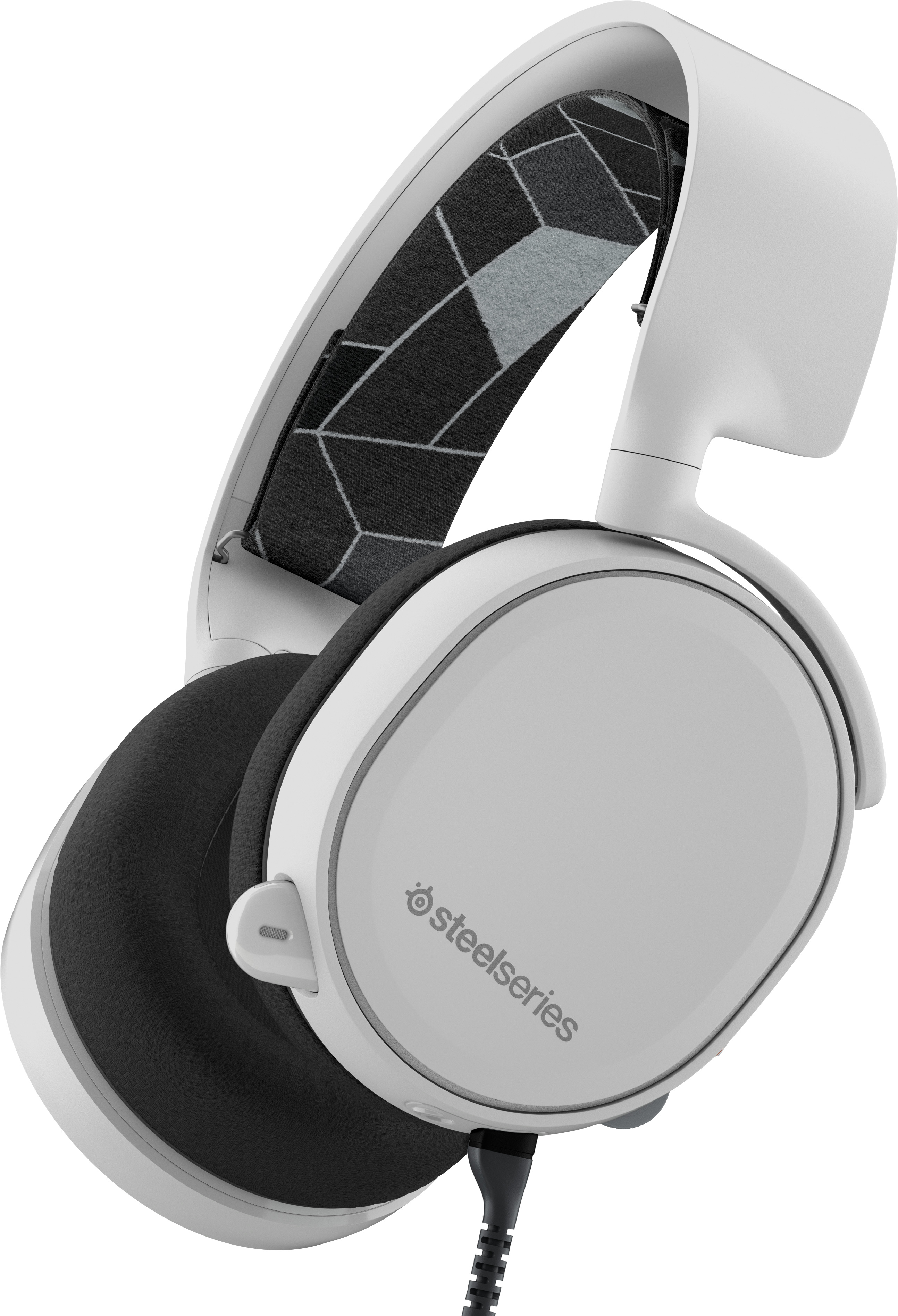 Steelseries Arctis 3 Full Size Headphones Bi Directional - Steelseries Arctis 3 (6768x3891), Png Download