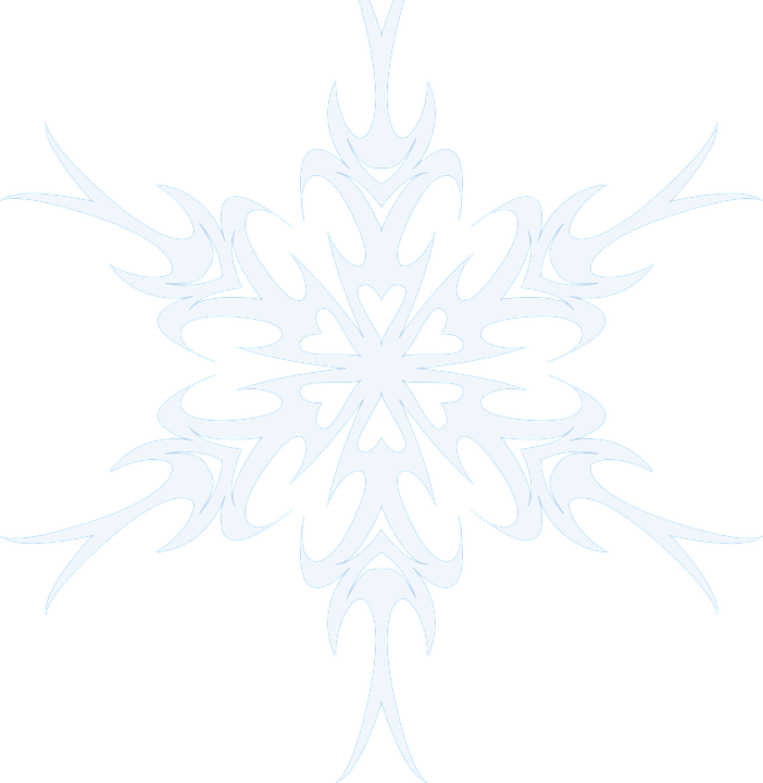 Snowflake, Snow, Winter, Christmas, Nordic - Snowflake Vector Ai Transparent (702x720), Png Download